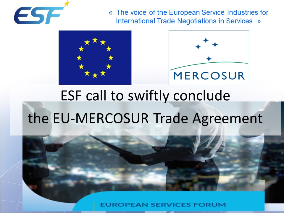 MERCOSUR: ESF Call to conclude Mercosur